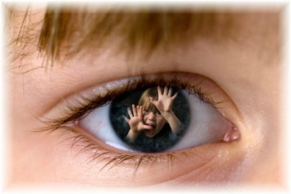 Traumas. La imagen representa el recuerdo de un trauma